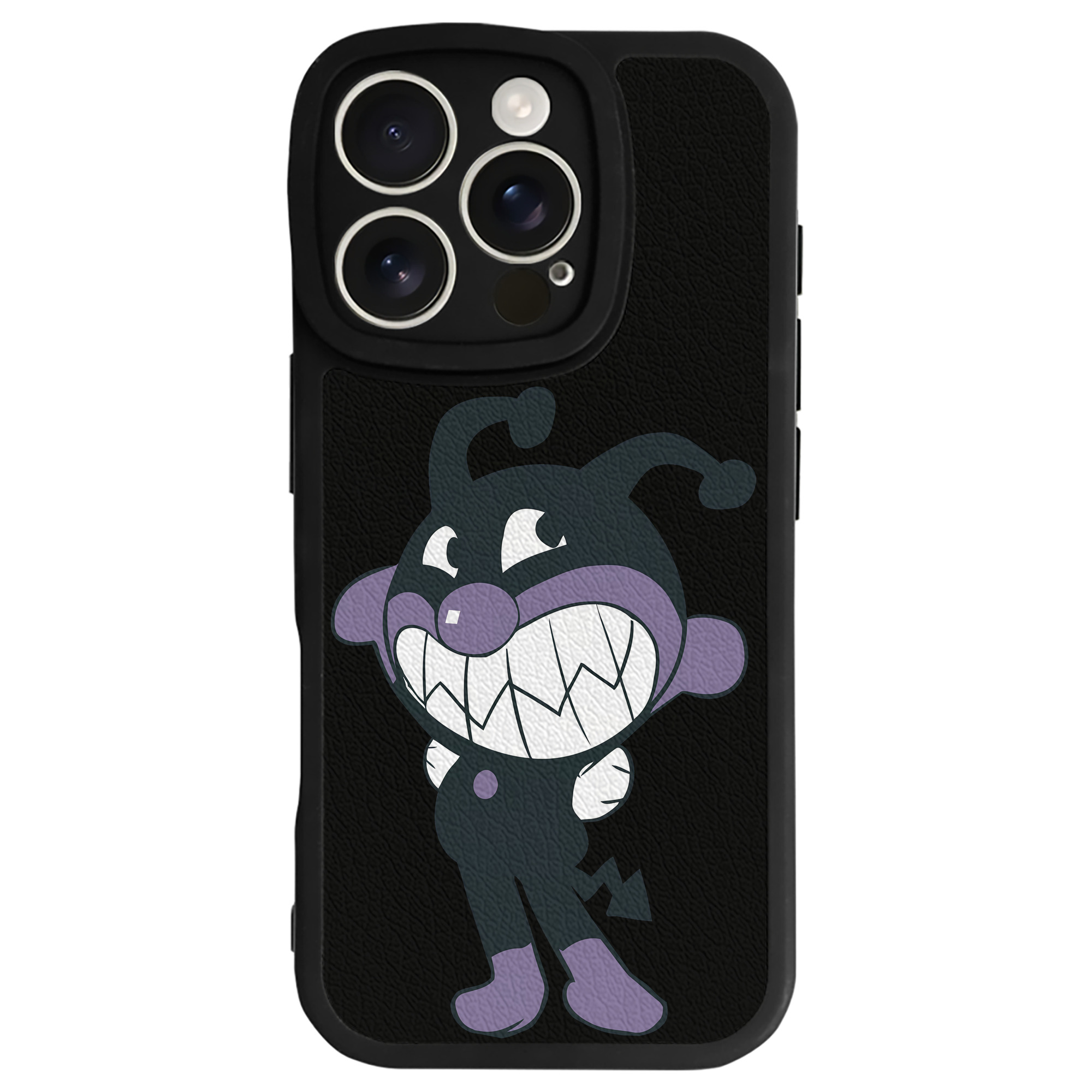 （画像用） アンパンマン Anpanman 【iPhone 16シリーズ対応】シリコンスマホケース（レザー調） 材質：シリコン